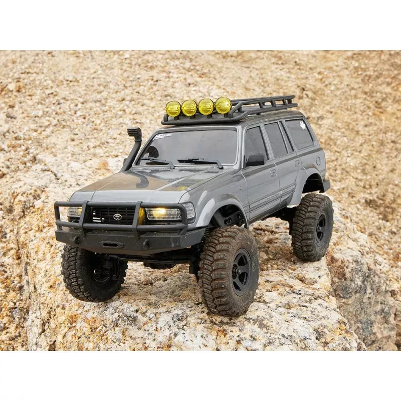 FMS 1:18 FCX18 LC80 Toyota Land Cruiser LC80 RTR Grey Slightly Used LC80 L4