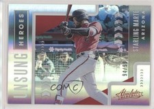 2020 Panini Absolute Unsung Heroes Silver 94/99 Starling Marte #UH12 0q1p