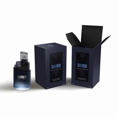 SINNER Pour Homme Eau de Toilette Spray for Men Regular Size 100ml / 3.4 fl oz