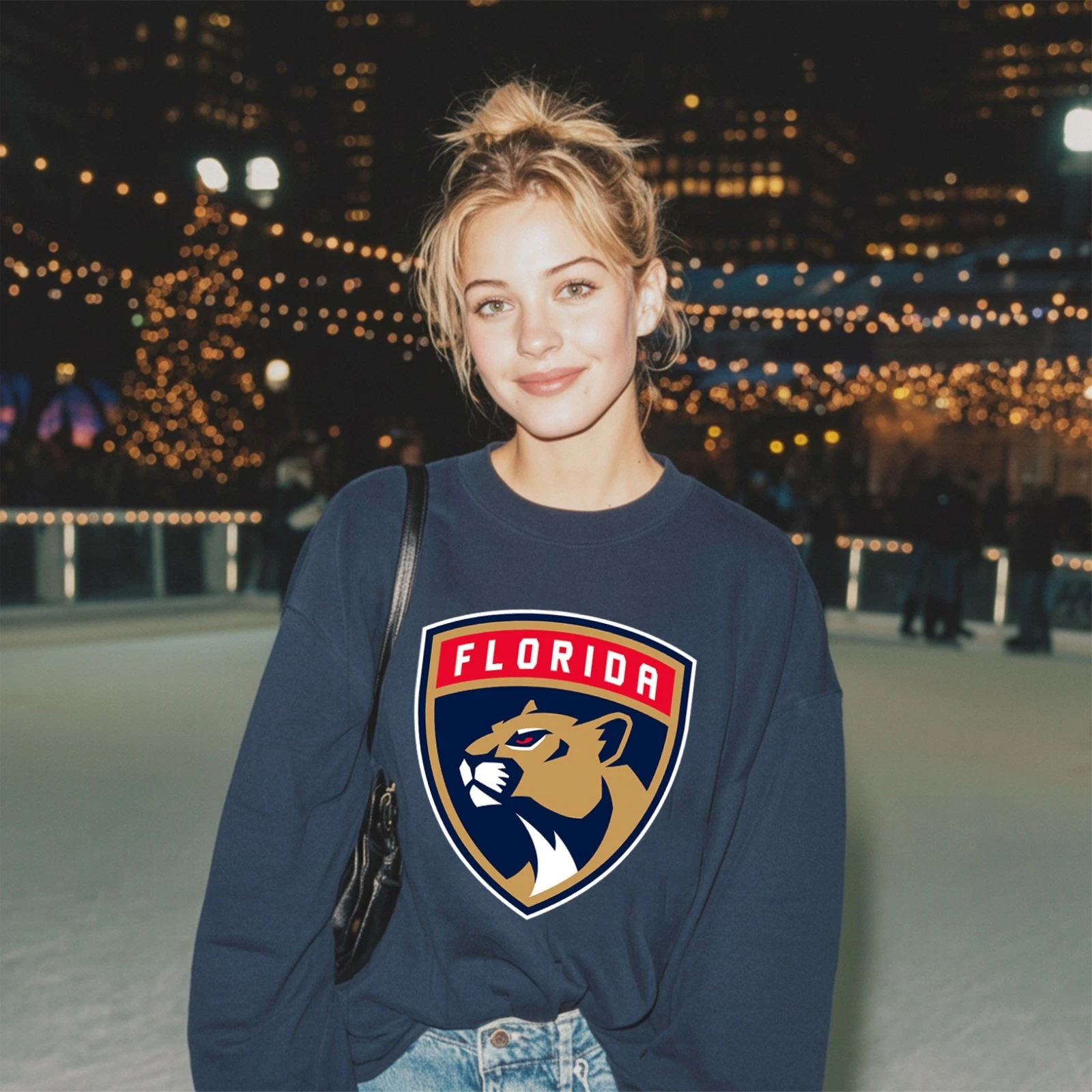 Florida Panthers Unisex Sweatshirt, Full Size