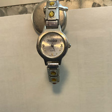 Mudd Women's Quartz Analog Silver Tone Metal Bracelet Watch Arabic Dial
