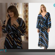 Cala de la Cruz Federica Dress Linen Wrap Maxi Boho Resortwear Luxury