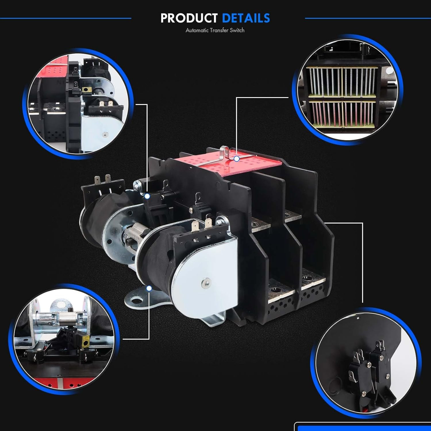 0L2911 Transfer Switch 200A with Handle Fit for Generac 200 Amp 2P 250V Generato