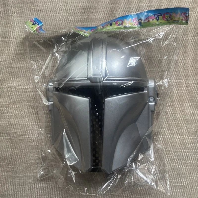 Máscaras faciales completas temáticas mandalorianas para adultos de Halloween Star Wars para disfraces Foto 4 de 4