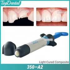 350 A2 Dental Light Cure Composite Resin Veneer Whitening Teeth Restoration 4g