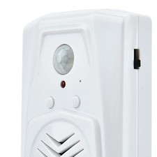 USB/Battery Powered Motion Sensor Alarm MP3 Audio Player Infrared Induction