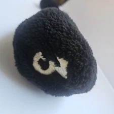 Golf Club Driver Head Cover #3 Black 16.5" Tall For Protection Storage 