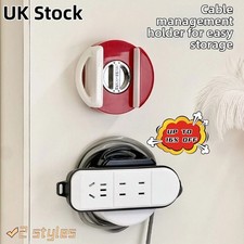 Socket Holder Suction Cup Power Strip Racks Socket Outlet Fixing Rack Adjustable