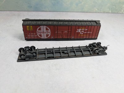 USED Athearn HO Scale 50' Box Car Santa Fe ATSF #520977 Read Description