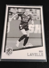 ROSE LAVELLE NWSL SOCCER CARD BLACK WHITE PARALLEL PARKSIDE 2023