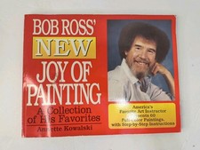 VTG 93' Bob Ross' New Joy of Painting: A Collection of His Favorites Kowalski