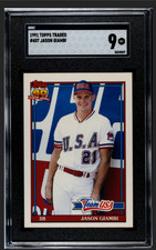 1991 Topps Traded Jason Giambi #45T Rookie SGC 9