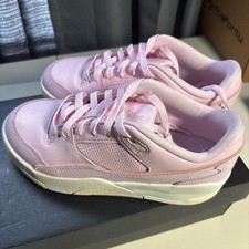 Jordan Flight Court GS Pink Foam Sail Muslin Leather Sneakers 6Y/7.5 W