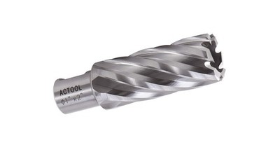 ACTOOL 1'' Diameter × 2'' Depth of Cut HSS ANNULAR Cutter with 3/4'' Weldon S