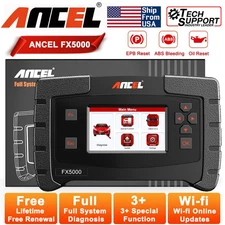 ANCEL FX5000 Automotive All System OBD2 Scanner Diagnostic Tool TPMS Oil Reset