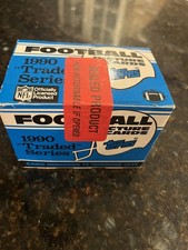 1990 Topps Football Traded Series Set - 132 Cards Emmitt Smith RC SEALED A#6594