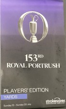 The Players Yardage Book From 153rd Open Royal Portrush 2025