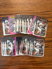 Wade Meckler 50 Card Rookie Rc Lot ! Giants