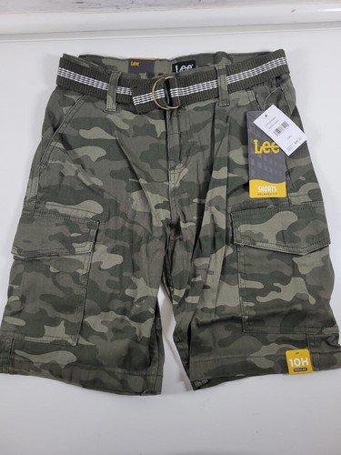 Lee Boy's Camo Cargo Shorts 10H NEW!