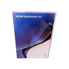 Adobe Photoshop CS3 For Macintosh w/ serial number w/ video workshop