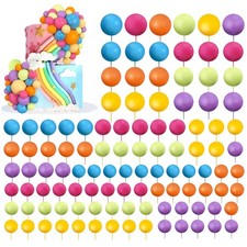 Tortendeko Kugeln 108 St&uuml;ck, Cake Topper Mini Ballon f&uuml;r Hochzeit Geburtstag 6