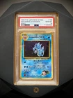 1999 POKEMON JAPANESE GYM 2 GIOVANNI'S GYARADOS-HOLO #130 PSA10