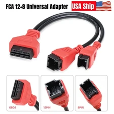 OEM FCA 12+8 Universal Cable Adapter for Jeep/Chrysler Read Fault Code SGM/SGW