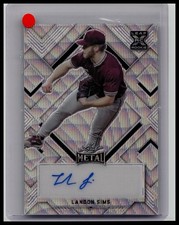 2022 Leaf Metal Landon Sims 6/8 XRC Arizona Diamondbacks
