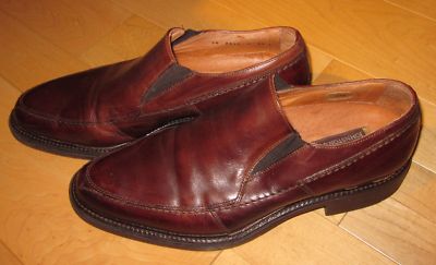 Johnston & Murphy Mens Brown Leather Loafers 9.5 | eBay display picture 2