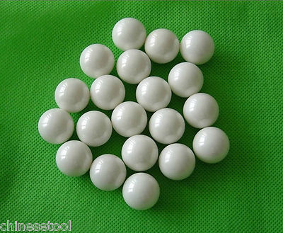 100/500/1000x 1.9mm ZrO2 Zirconia Oxide Ball Ceramic Balls for Polishing Purpose