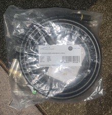 KabelDirekt 3x RCA to RCA Cable, Stereo Video Cable PRO-SERIES 6 ft. Black