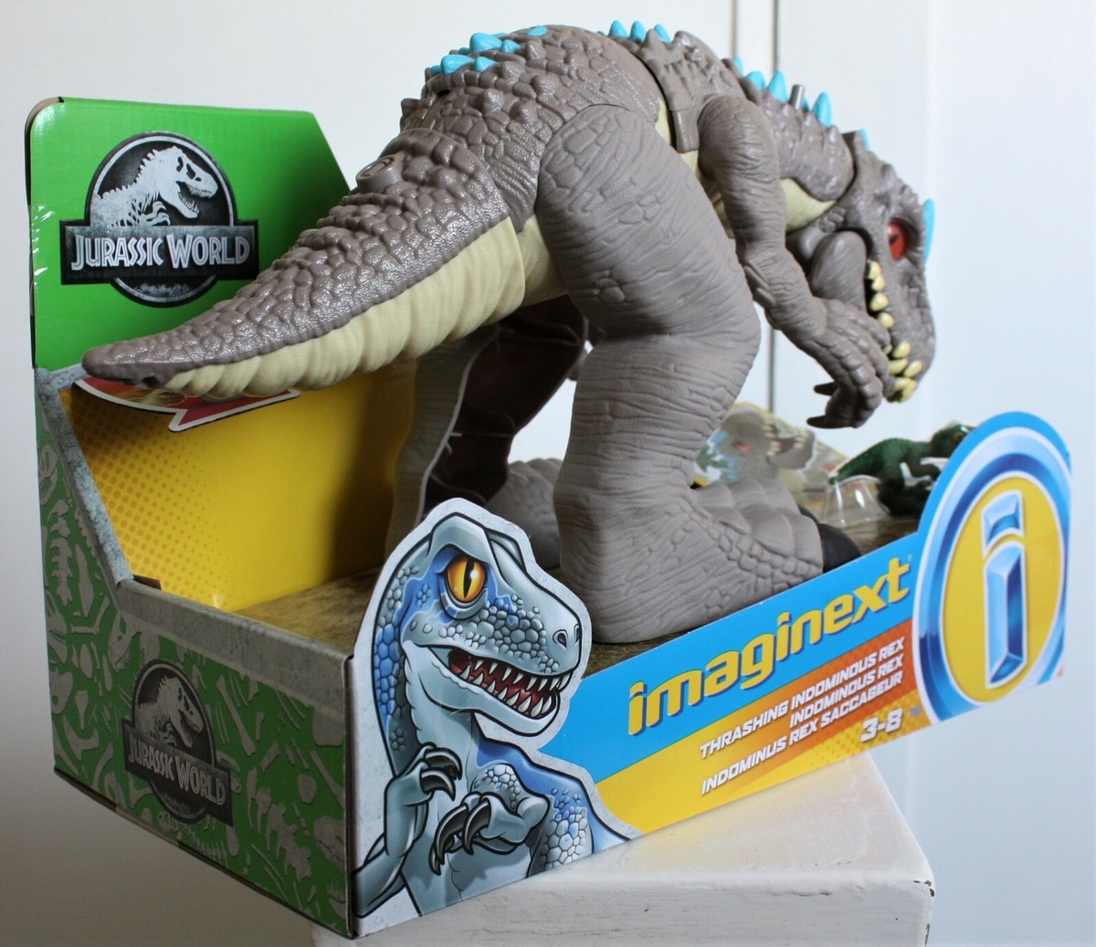 Fisher Price Imaginext Jurassic World Dinosaur Thrashing