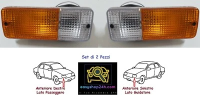 Set 2 Feu Indicateur Avant Pour Suzuki SJ410 SJ413 Samurai Clignotant Pare-Chocs - Photo 1/3