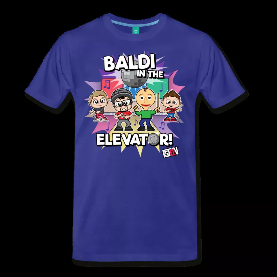  Vintage Baldi's Basics Logo T-Shirt : Clothing, Shoes & Jewelry