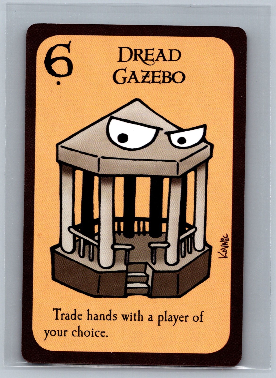 Munchkin Loot Letter Dread Gazebo Card USED Steve Jackson Games SJG