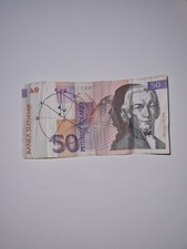Slowenien 1992 50 Tolarjev Schein Banknote Geldschein