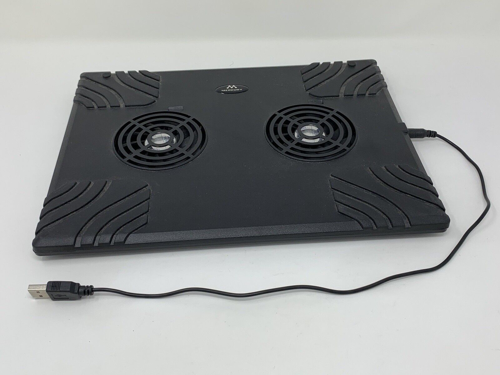 Merkury Innovations Dual Cooling Base For Laptop Or Notebook 2 Fans