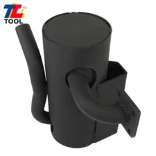 Black Muffler Silencer 6732282 For Bobcat Loader 463 S70 Kubota Engine 6732282