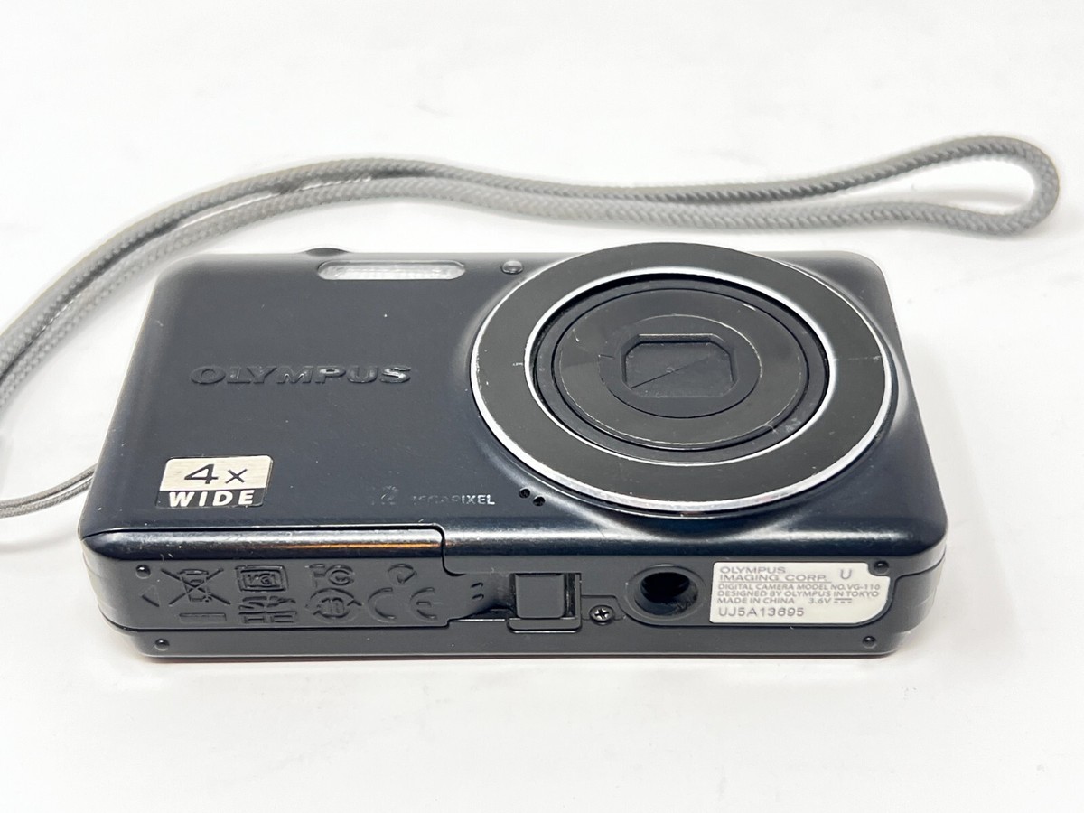 Olympus V Series VG-110 12.0MP Digital Camera - Black for Olympus V Series VG-110 12.0MP Digital Camera - Black for