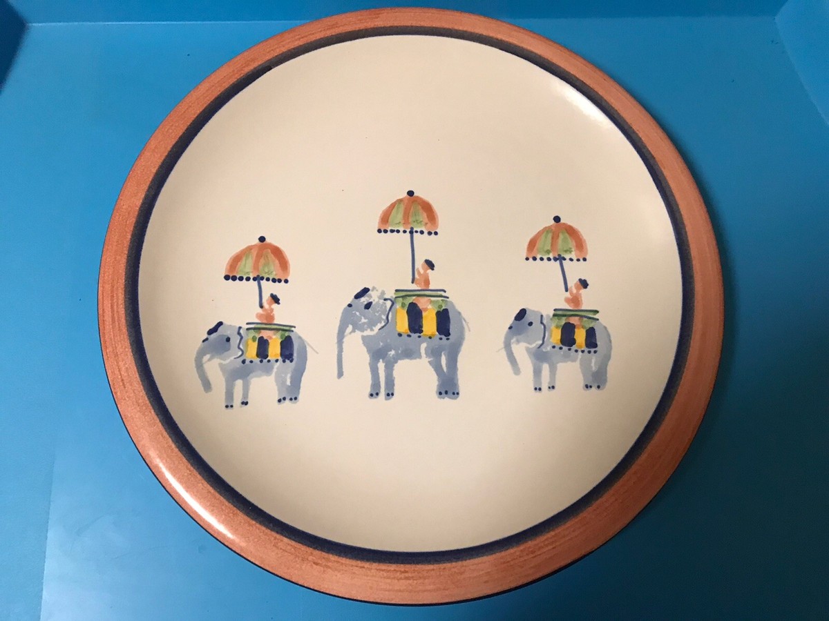 Christopher Vine Temuka Hand Painted Collectable Plate Made In New