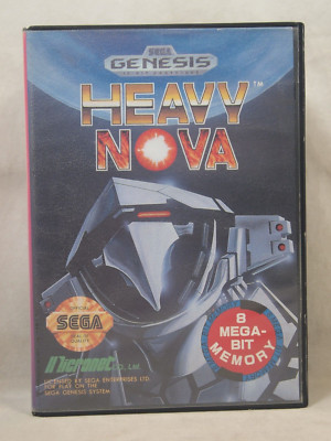 Heavy Nova Case (SEGA Genesis) Authentic BOX ONLY