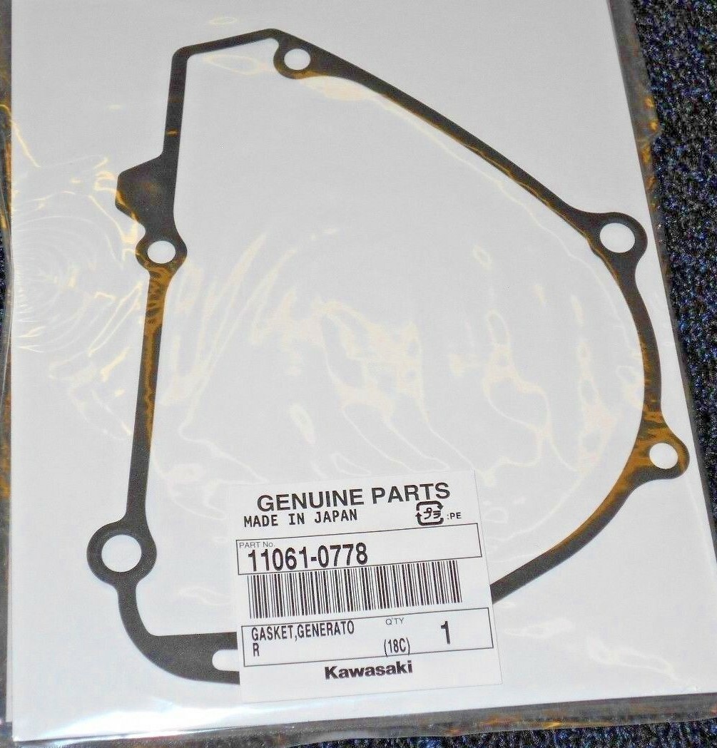 KAWASAKI KX250F KXF250 ENGINE MAGNETO STATOR LEFT COVER GASKET