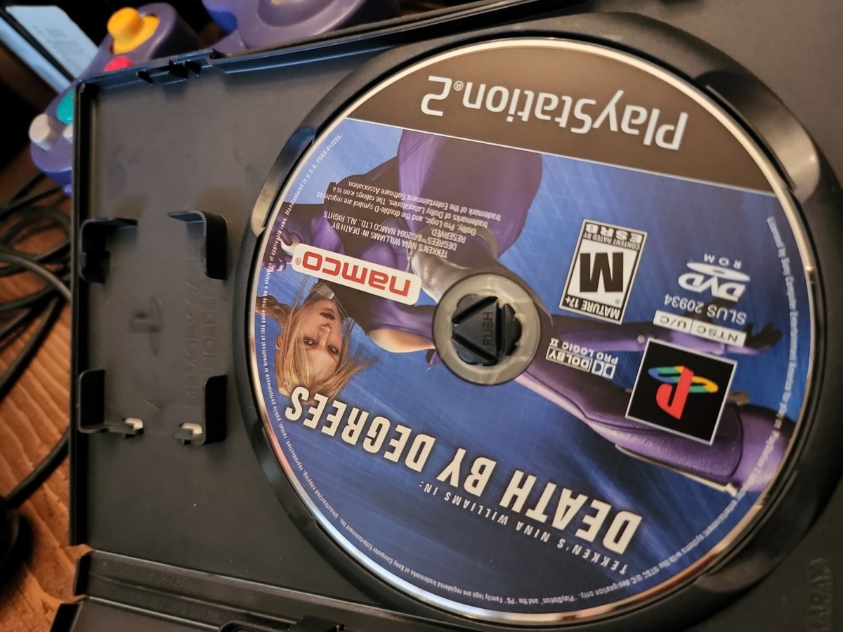 Death By Degrees PS2 – Disque Promo Sony PAL En Boîte – Rare
