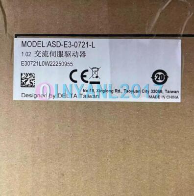 1PCS NEW DELTA Servo Drive E3 Series ASD-E3-0721-L