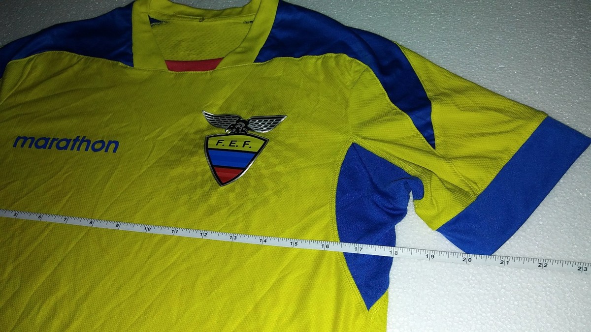 T-shirt Vintage FIFA Coupe Du Monde 2014 - Équateur, Blanc, Taille XL, Marque Gildan