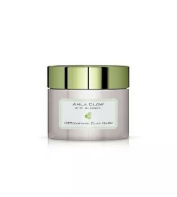 Amla Glow Detoxifying Clay Mask 1.3 oz New Sealed with Box By Dr. Raj Kanodia 