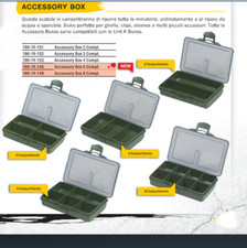 Kkarp ACCESSORY BOX SCATOLA PORTA ACCESSORI MINUTERIA AMI CARP FISHING