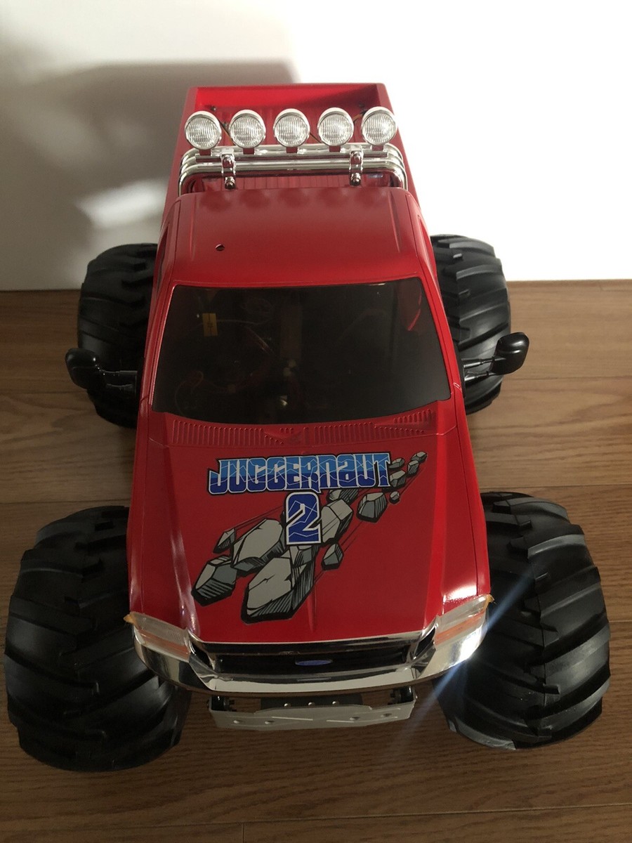 Tamiya Juggernaut 2 (Rare) RC Electric 1/10 Scale 4x4x4 Truck | eBay