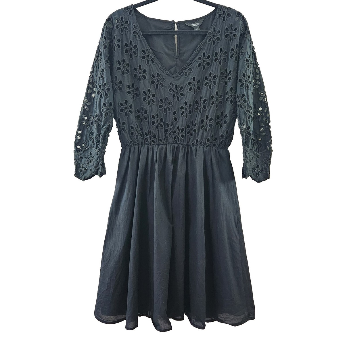 casual cute blue dresses Feminine Love Light Ruffled Dress this midi dress is Little Black Dress Holiday Color:As Picture Show tyle: Body-Con