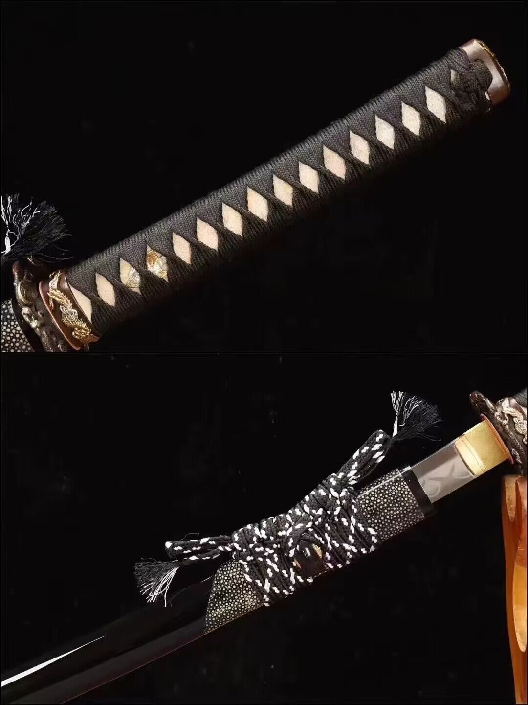 High Grade CLAY TEMPERED T10 STEEL JAPANESE SAMURAI KATANA SWORD GRIND